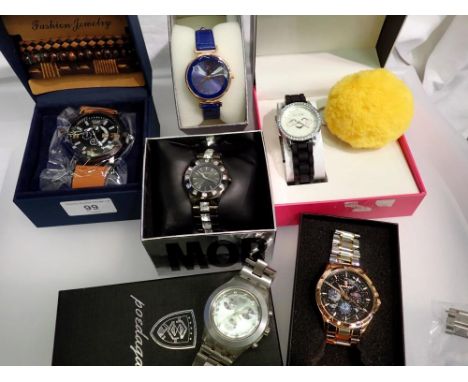 Mixed fashion wristwatches. UK P&amp;P Group 2 (£20+VAT for the first lot and £4+VAT for subsequent lots) 