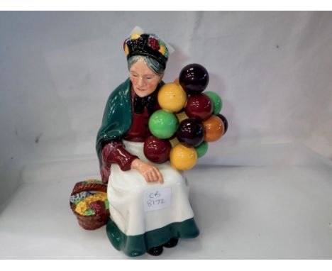 Royal Doulton Balloon seller figurine. UK P&amp;P Group 2 (£20+VAT for the first lot and £4+VAT for subsequent lots) 