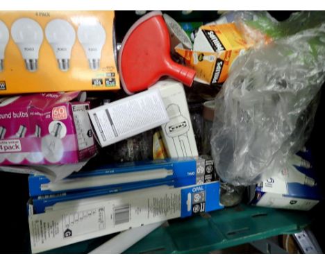Mixed light bulbs, fittings and fixings. Not available for in-house P&amp;P 