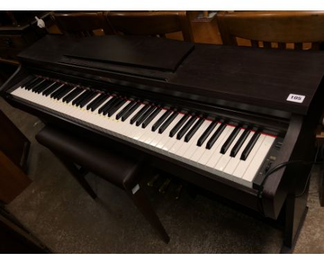 KAWAI ELECTRIC PIANO AND STOOL