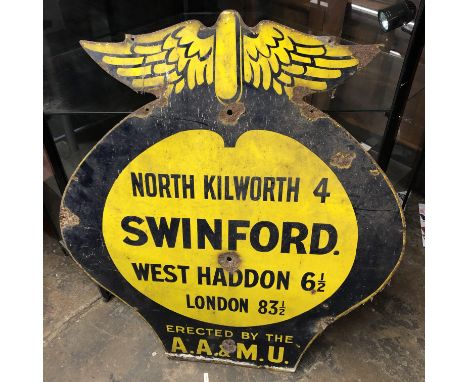 VINTAGE ENAMEL SWINFORD SIGN 