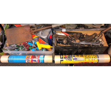 TWO CARTONS OF ASSORTED TOOLS AND VARIOUS ATTACHMENTS