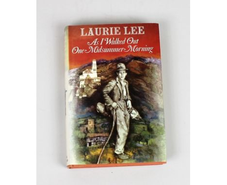 A first edition copy of Laurie Lee's, 'As I Walked out One Summer Morning', 1969, illustrated by Leonard Rosoman and publishe