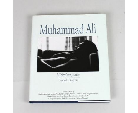 Sporting Memorabilia, Muhammad Ali signed boxing book: titled 'Muhammad Ali - A Thirty Year Journey' 1st edition 1993 c/w ori