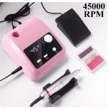 Electric Nail Drill Machine, HD Display, Metal Manicure Pen, Professional Nail Lathe Sander