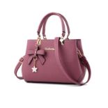 Elegant Women’s Messenger Bag - The Perfect Blend of Style & Function! Dark Pink