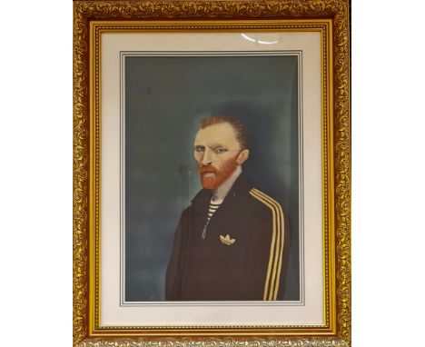*A Ross Muir print square Gogh signed to verso.