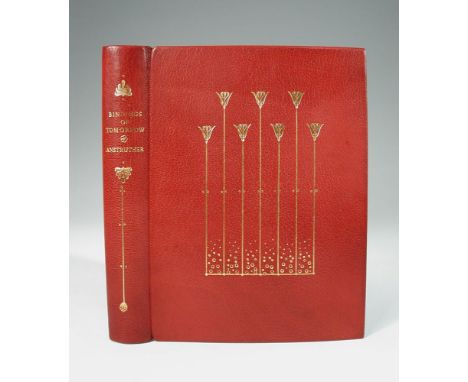ANSTRUTHER (G Elliot) The Bindings of Tomorrow, a Record of the Work of the Guild of Women-Binders and of the Hampstead Binde