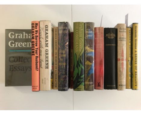 GREENE (Graham) Works, 38 vols., including: Stamboul Train, 1932, first edition, lacking dust wrapper; The Heart of the Matte