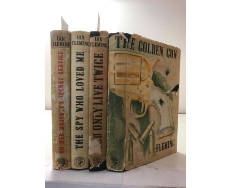 FLEMING (Ian) You Only Live Twice, first edition, 1964, slight foxing, worn dust wrapper; The Man with the Golden Gun, first 