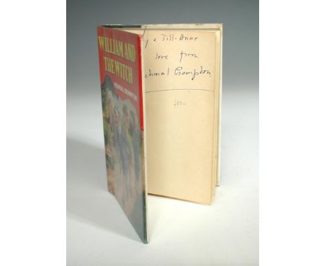 CROMPTON (Richmal) William and the Witch, first edition 1964, 8vo, in dust jacket, inscribed from the author 'Nancy Jill Anne