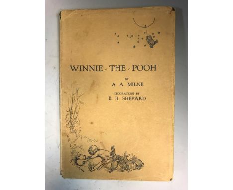 MILNE (A. A.) Winnie-The-Pooh, first edition, London: Methuen & Co 1926, 8vo, illustrated by E.H Shepard, original green clot
