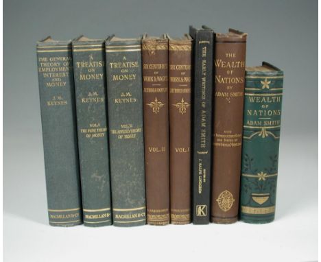 Economics. KEYNES (John Maynard) The General Theory of Employment, Interest and Money. London: Macmillan 1936, 8vo, first edi