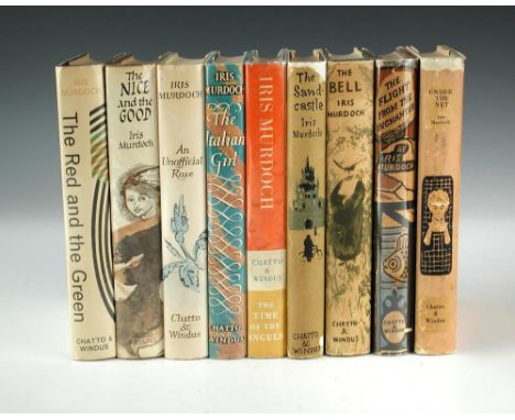 MURDOCH (Iris) Set of first editions in dust jackets of the author's first 27 novels, including: Under the Net (1954) jacket 