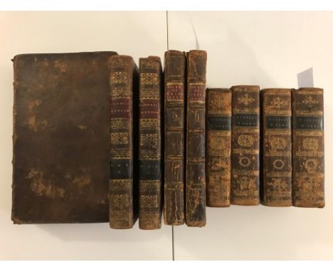 GOLDSMITH (Oliver) The Vicar of Wakefield. London: F. Newbery, 1766, 12mo, 3rd edition, 2 vols., contemporary calf, spines ch