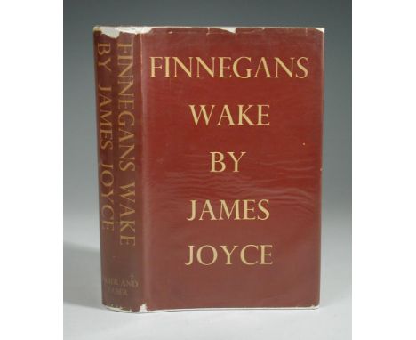 JOYCE (James) Finegans Wake, first Faber & Faber edition 1939, inscribed 'P. L. Travers' to first leaf [author of Mary Poppin