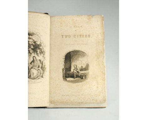 DICKENS (Charles) A Tale of Two Cities, first edition, first issue [with p213 misnumbered 113], Chapman & Hall 1859, 8vo, ill