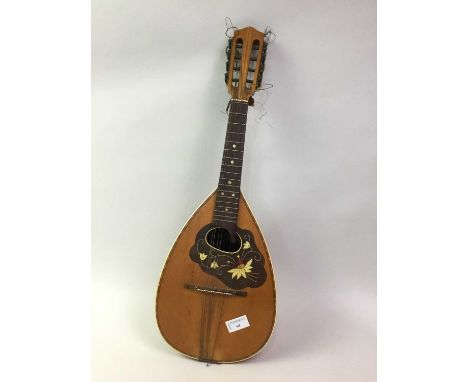 MANDOLIN, bearing Migma Meister label to inside62cm long