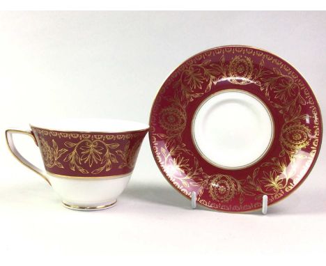 ROYAL WORCESTER TEA SERVICE, ALONG WITH A ROYAL WORCESTER COFFEE SERVICE AND OTHER ITEMS  also including a collection of Roya