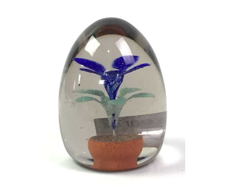 GROUP OF PAPERWEIGHTS, comprising a Caithness Highland fling example, along with a Victorian sulphide example and a salmon ex