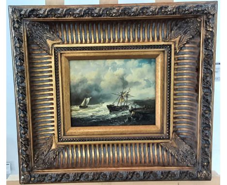 MARITIME PRINT, framedoverall size 48cm x 52cm 
