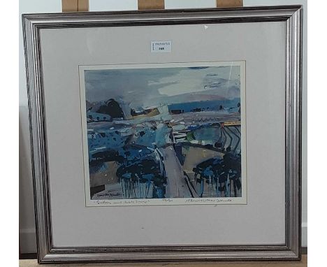 * HAMISH MACDONALD DA PAI (SCOTTISH 1935 - 2008), SUILVEN AND LOCHINVER limited edition print on paper, signed, titled and nu