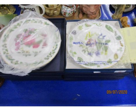 ROYAL WORCESTER RHS WALL PLATES 