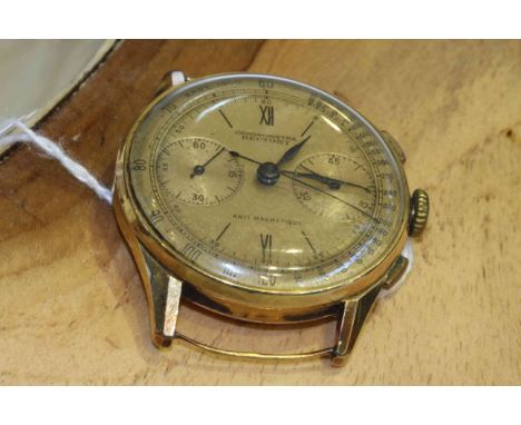 18 carat gold backed Rectory Chronometer