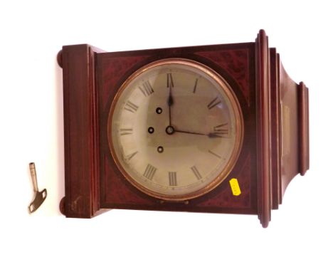 3 HOLE GUSTAV BECKER MANTLE CLOCK