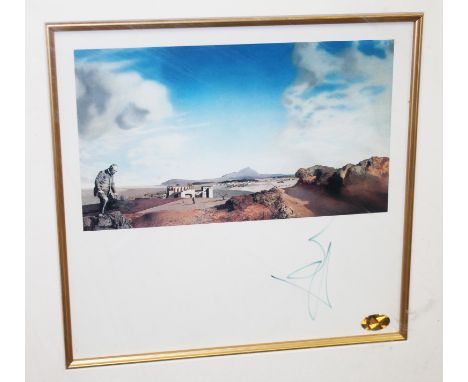 Salvador Dali (1904-1989), "The Pharmacist of Ampurdan Seeking Absolutely Nothing", colour print, image 18cm x 10cm, signed i