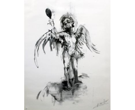 Antony Micallef (b1975), "God I Want To Be Bad", screen print, limited edition no. 267/1000, Pictures on Walls blindstamp, si