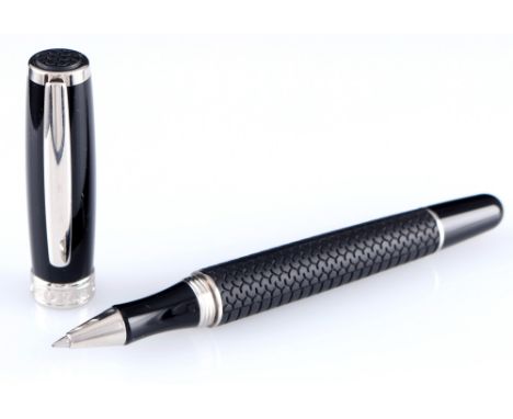 Chopard Rollerball Kugelschreiber, ball pen,Kugelschreiber, Modell Rollerball, im original Etui mit Begleitheft, L 14,5 cm, E