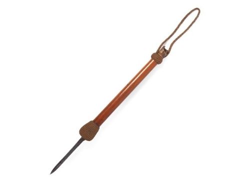 Rare early c19th Napoleonic War Era Royal Navy Bosun's Starter, life preserver, press gang cosh or persuader made from malacc