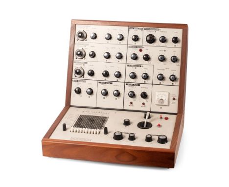 A rare The Putney VCS3 EMS Electronic Music Studios (London Ltd) Analogue Modular Synthesizer early 1970s, serial number 1003