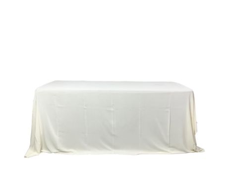 Beautiful vintage cream color flat sheet set with hand-sewn and embroidered floral and ribbon designs. Includes two pillowcas