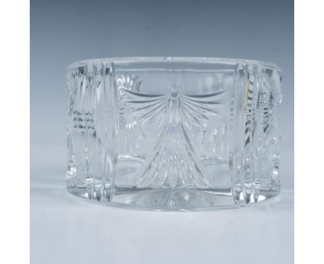 This Waterford crystal coaster from the Millennium Collection, A Toast to the Year 2000, is part of a special edition set and