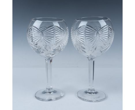 This pair of Waterford crystal goblets from the Millennium Collection, A Toast to the Year 2000. Part of a special edition se
