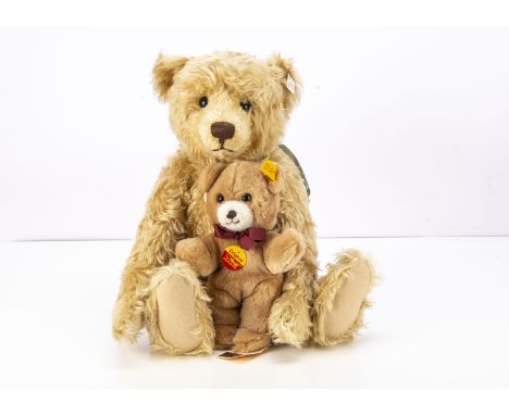 A Steiff limited edition Replica 1905 Teddy Boy, teddy bear, 1917 of 6000, 1998 -- 19in. (48cm.) high (no certificate); and a