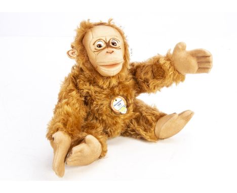 A Steiff limited edition Replica 1998 Orang-Utan Mimocculo 1993  311 of 3000, in original box with certificate and outer box
