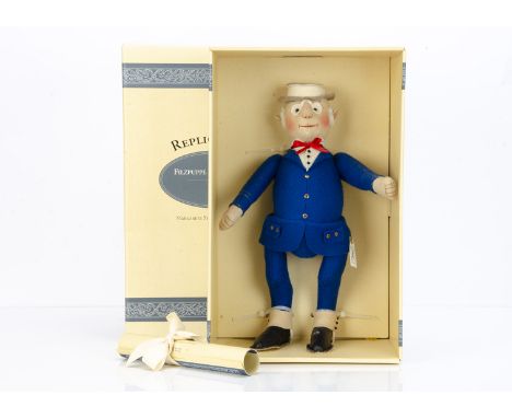 A Steiff limited edition Replica 1996 Grandpa Foxy 1906,  186 of 1200, in original box with certificate
