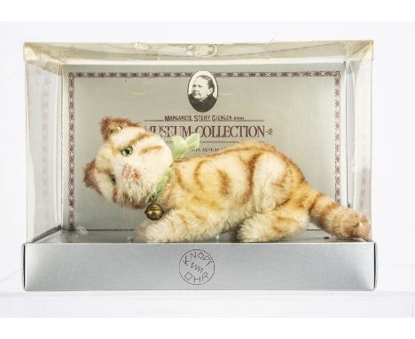 A Steiff limited edition Museum Collection 1928 Tabby Replica,  4769 of 6000, in original window box, 1986 -1988 (window with