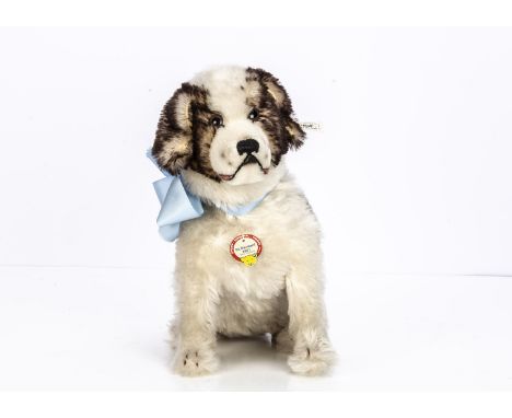 A Steiff limited edition Museum Collection 1931 St Bernard, with neck mechanism, 576 of 4000, in original box, 1993 --10½in. 