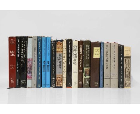 Furniture: approximately one hundred reference works,including R Edwards, 'The Dictionary of English Furniture', 1954, three 