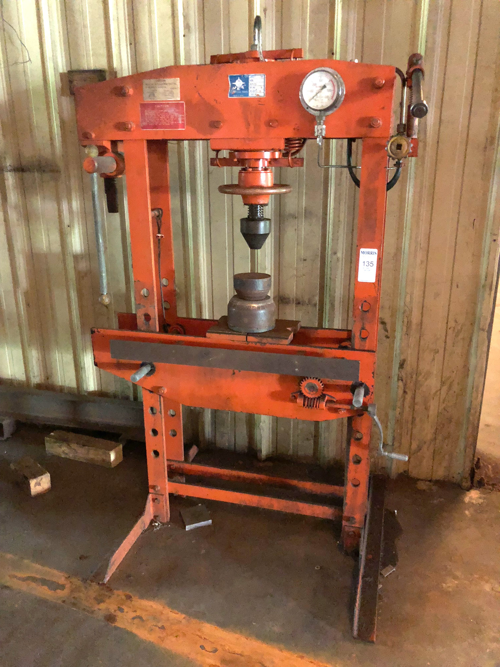 Hydraulic Press, Jet 35 Ton