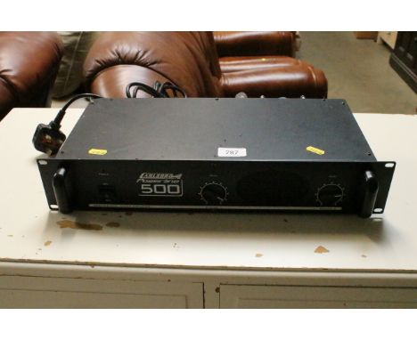 A Carlsbo Powerline 500 professional power amplifier 