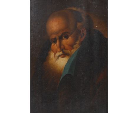 Continental School (19th century)Portrait of an Elderly Manoil on board, 34cm x 24cm