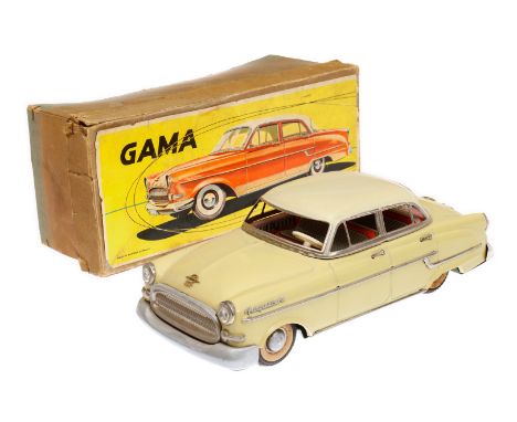 Gama Opel Kapitän 400, hellgelb/beige, Antrieb besch., LS und Alterungsspuren, L 25, im besch. OK, Z 3