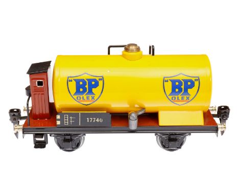 Replik-BP Kesselwagen 1774, Spur 0, HL, mit BRH, kleine LS und leichte Alterungsspuren, L 18,5, sonst noch Z 1-2