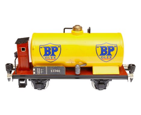 WD BP Kesselwagen 1774, Spur 0, HL, mit BRH, LS und Alterungsspuren, L 18,5, Z 2