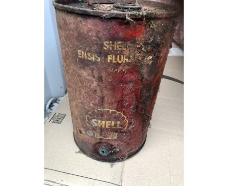 Vintage Shell Ensis Barrel